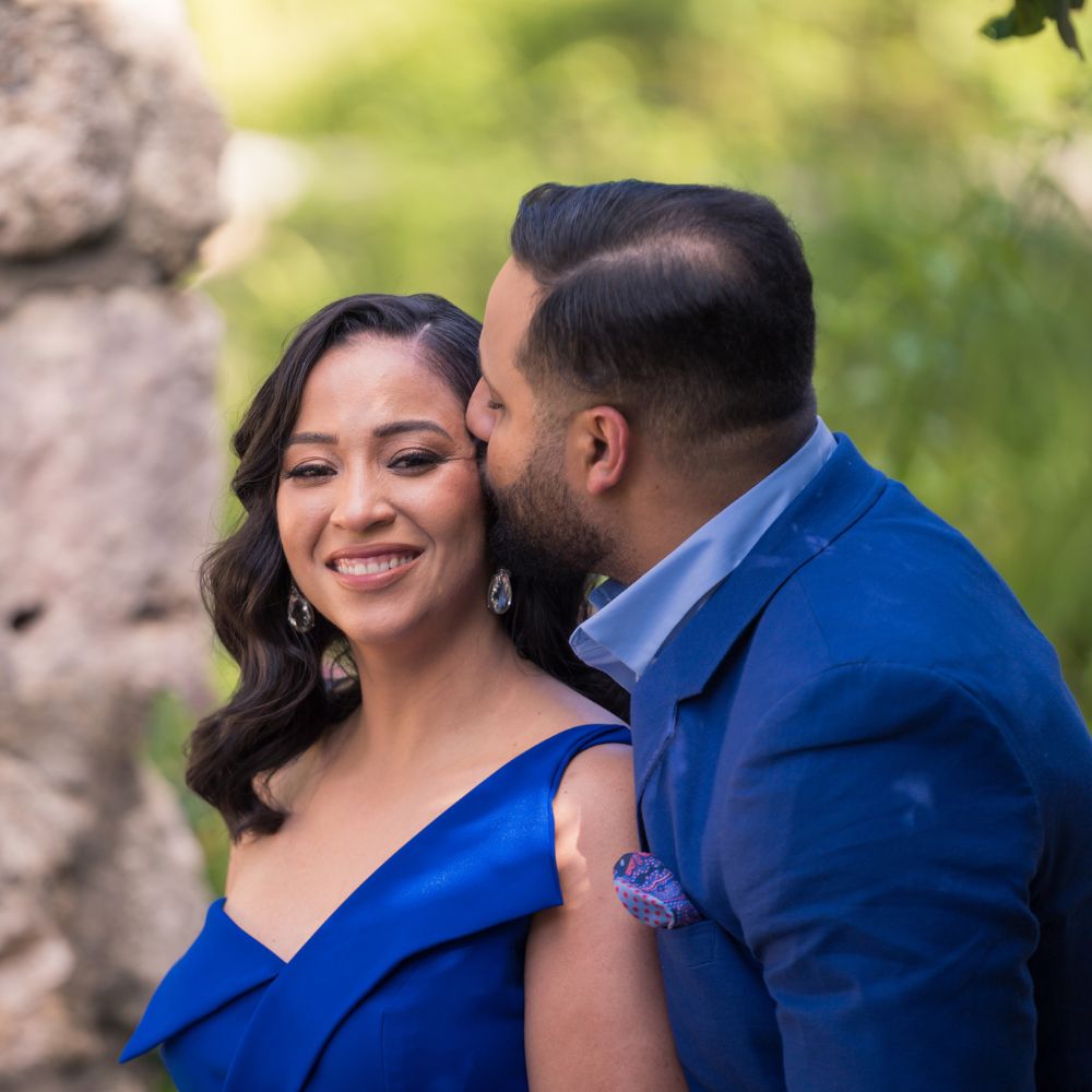 Couple’s emotional first look on wedding day in NY, captured by Wow Wedding Film